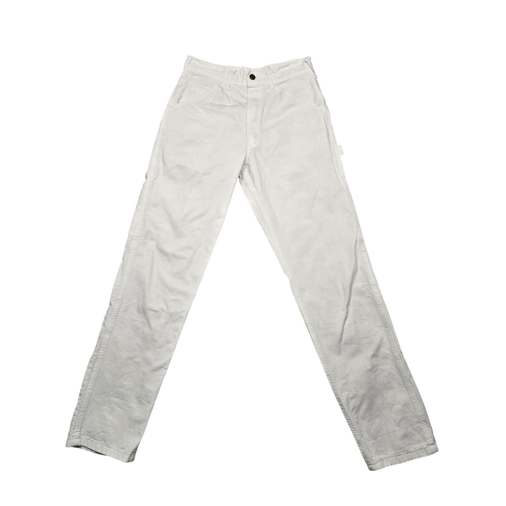 Stan Ray Painter Carpenter Pants Mens‎ 26x31 White Twill Hammer Loop Made in USA